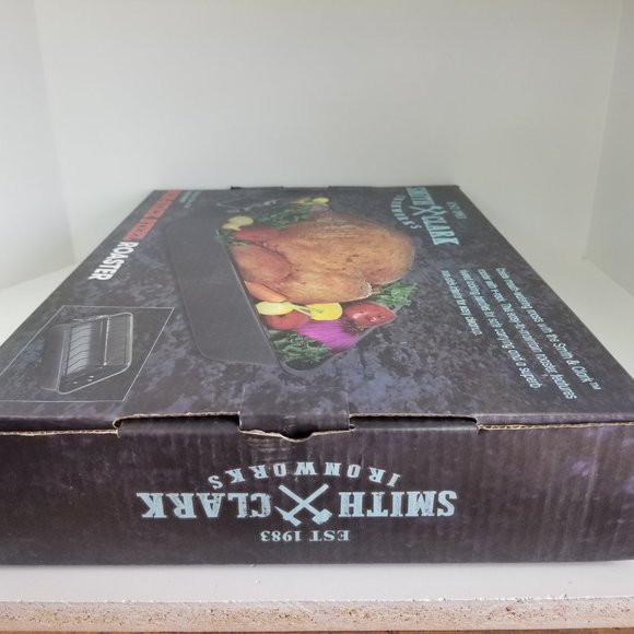 Smith and Clark ironworks non-stick steel roaster brand new - Picture 8 of 12